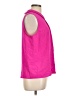 CeCe Solid Pink Sleeveless Blouse Size L - photo 4