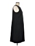 Chico's Solid Black Casual Dress Size Med (1) - photo 4