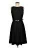 AB Studio Solid Black Cocktail Dress Size 6 - photo 1