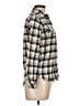 Current/Elliott Plaid Gray Long Sleeve Button-Down Shirt Size Lg (3) - photo 4