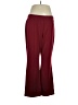 IMAN Burgundy Casual Pants Size 1X - photo 1