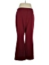 IMAN Burgundy Casual Pants Size 1X - photo 2