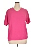 Unbranded 100% Polyester Pink Short Sleeve T-Shirt Size XL - photo 1