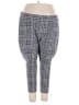 Torrid Plaid Gray Casual Pants Size (6) - photo 1