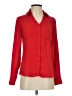 Express 100% Polyester Red Long Sleeve Blouse Size XS - photo 1