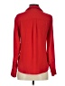 Express 100% Polyester Red Long Sleeve Blouse Size XS - photo 2