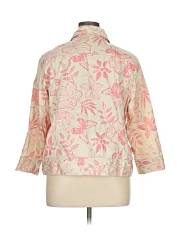 Coral Bay 3/4 Sleeve Button-Down Shirt (view 2)
