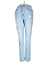 Forever 21 Hearts Blue Jeans Size 25 waist - photo 1