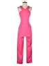 Aqua Solid Pink Jumpsuit Size S - photo 1