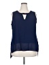 Modamix 100% Polyester Blue Sleeveless Blouse Size 18W - photo 1
