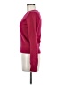 Express 100% Lambswool Argyle Pink Wool Pullover Sweater Size M - photo 5