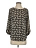Pixley Black 3/4 Sleeve Blouse Size S - photo 1