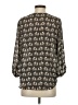 Pixley Black 3/4 Sleeve Blouse Size S - photo 2