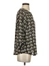 Pixley Black 3/4 Sleeve Blouse Size S - photo 4