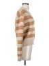 Saunders Collective Stripes Tan Pullover Sweater Size S - photo 4