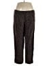 Subtle Tones Paisley Brown Casual Pants Size 2 - photo 1