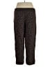 Subtle Tones Paisley Brown Casual Pants Size 2 - photo 2