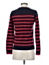 Mott & Bow 100% Cashmere Stripes Red Cashmere Pullover Sweater Size XS - photo 2