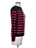 Mott & Bow 100% Cashmere Stripes Red Cashmere Pullover Sweater Size XS - photo 4