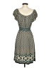 Max Studio Print Teal Casual Dress Size XS - photo 2