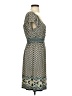 Max Studio Print Teal Casual Dress Size XS - photo 4