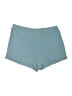 Shein Chevron-herringbone Teal Shorts Size 8 - 10 - photo 1