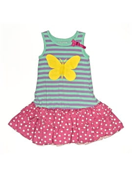 Skort (jupe-short) Fille Garnet Hill - Imprimé Licorne Gris Et Rose - Taille 4 - Coton élastique - Occasion Très Bon état