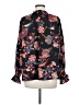 Mystree 100% Polyester Black Long Sleeve Blouse Size M - photo 2