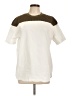 ASOS Color Block Ivory Short Sleeve Top Size L - photo 1