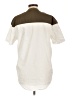ASOS Color Block Ivory Short Sleeve Top Size L - photo 2
