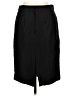 Marc by Marc Jacobs 100% Cotton Chevron-herringbone Black Formal Skirt Size 12 - photo 2
