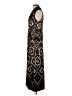 Chico's 100% Polyester Graphic Black Cocktail Dress Size Sm (0) - photo 5