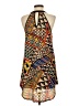 Astr 100% Polyester Graphic Brown Casual Dress Size XS - photo 2