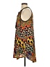 Astr 100% Polyester Graphic Brown Casual Dress Size XS - photo 5