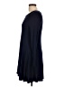Lush Solid Blue Casual Dress Size L - photo 5