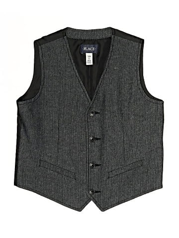 The Children's Place Tuxedo Vest (view 1)