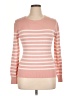 Cielo Stripes Pink Pullover Sweater Size XL - photo 1