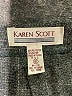 Karen Scott Tweed Gray Formal Skirt Size 16 - photo 4
