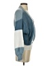 Shein 100% Polyester Color Block Blue Cardigan Size 4 - photo 4