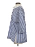 Wingate Stripes Blue 3/4 Sleeve Button-Down Shirt Size 0 - photo 5