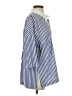 Wingate Stripes Blue 3/4 Sleeve Button-Down Shirt Size 0 - photo 4