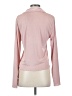 Line & Dot Pink Long Sleeve Blouse Size S - photo 2
