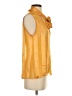 Alice + Olivia 100% Polyester Gold Orange Sleeveless Blouse Size S (estimated) - photo 4