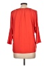 MICHAEL Michael Kors Orange 3/4 Sleeve Top Size L - photo 2
