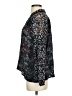 BLANK Black 3/4 Sleeve Blouse Size S - photo 5