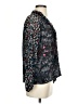 BLANK Black 3/4 Sleeve Blouse Size S - photo 4
