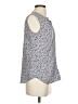 dalia 100% Polyester Blue Sleeveless Blouse Size XS - photo 4
