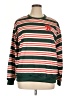 Assorted Brands Stripes Green Sweatshirt Size 1X (estimated) - photo 1
