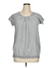 Unbranded Gray Short Sleeve Blouse Size XXL - photo 1