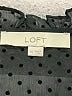 Ann Taylor LOFT 100% Polyester Black Long Sleeve Blouse Size XL - photo 6